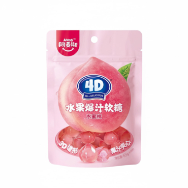 KẸO DẺO 4D VỊ ĐÀO AMAISI