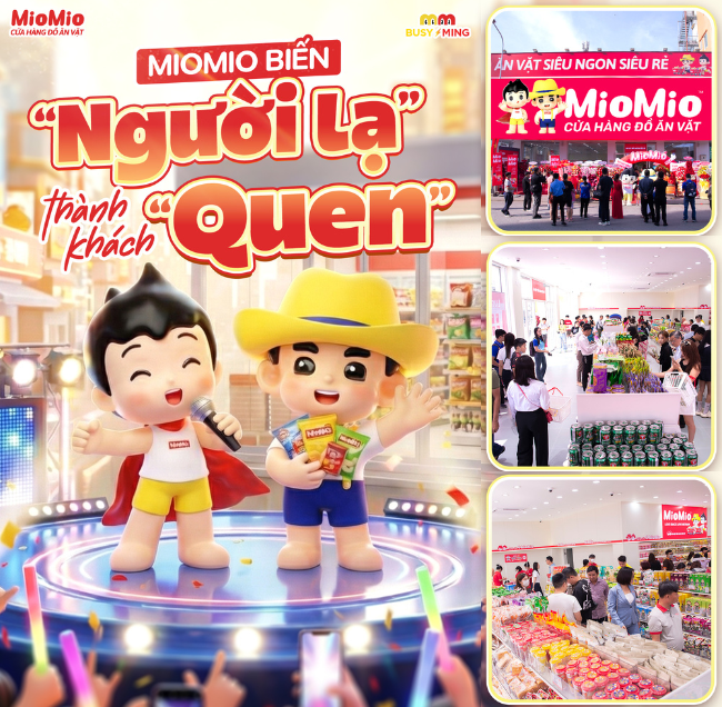 CÁCH MIOMIO BIẾN “NGƯỜI LẠ” THÀNH “KHÁCH QUEN”