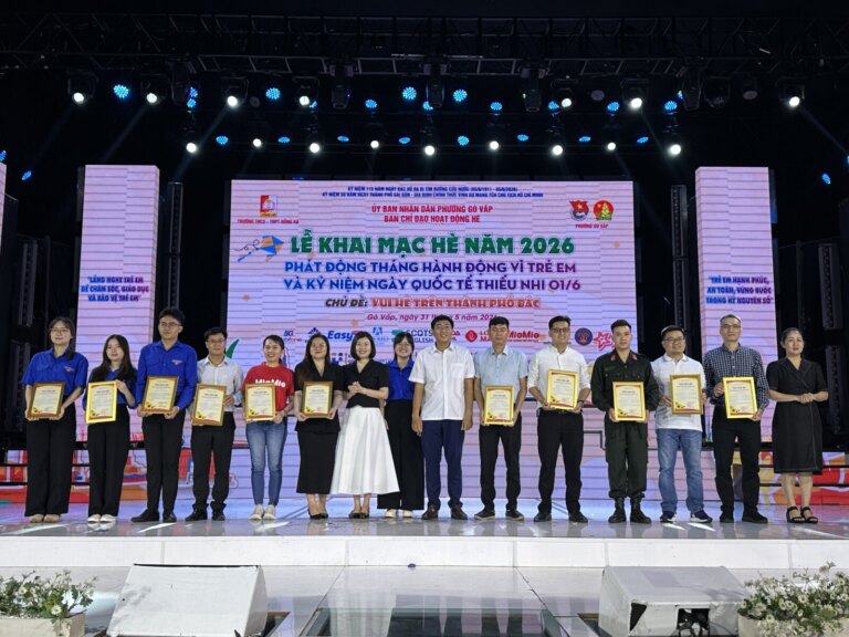MioMio Đồng Hành Cùng Lễ Khai Mạc Mùa Hè 2026 – Chung Tay Vì Một Mùa Hè Ý Nghĩa Cho Thiếu Nhi