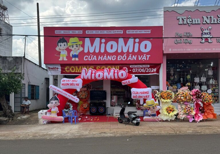 Cùng Nhìn Lại Các Cửa Hàng MioMio Đã Khai Trương Trong Tháng 6