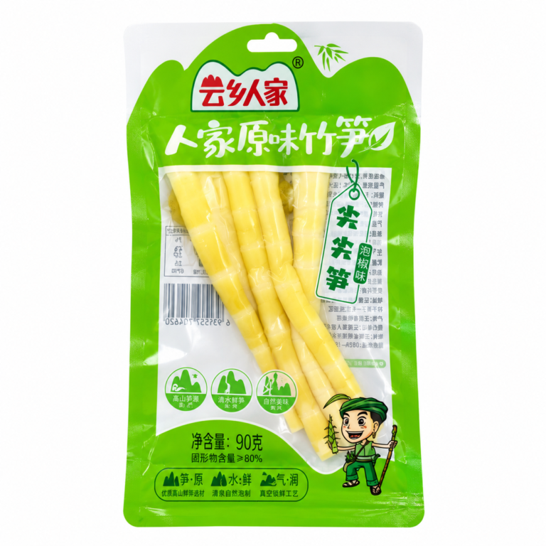 Jian Jian Măng Hương Vị Ớt Ngâm Gói 90g