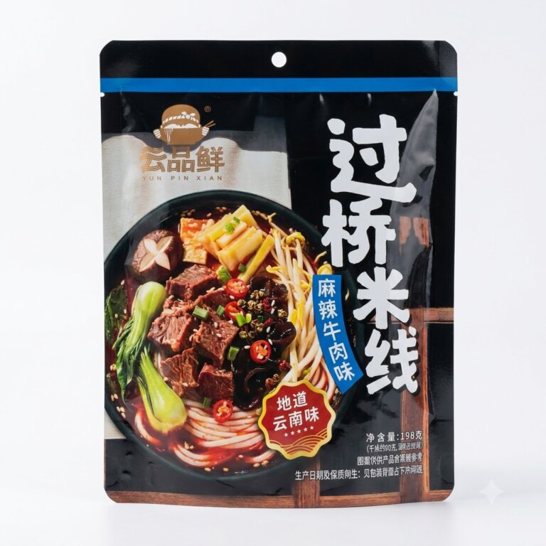 Mì Qua Cầu Yun Pin Xian (Vị Thịt Bò Cay Tê)