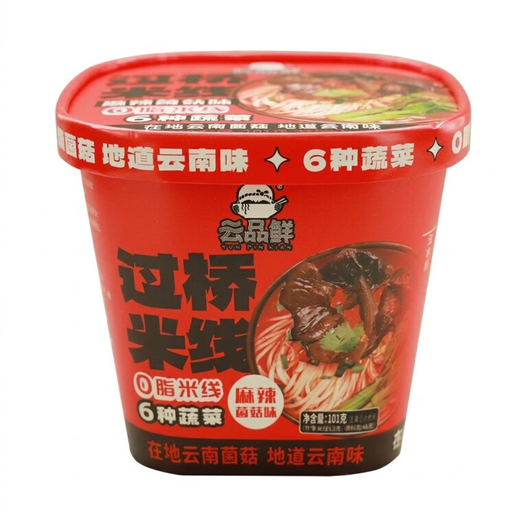 Mì Qua Cầu Yun Pin Xian (Vị Nấm Cay Tê)
