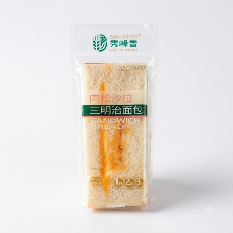 Showhos – Bánh Sandwich Tam Giác Chà Bông